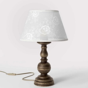 Lampa de masa clasic elegant din alama masiva Flemish - Img 5