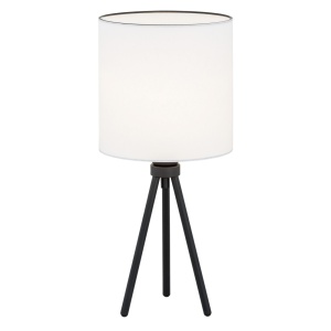 Lampa de masa cu trepied design elegant HILARY alba