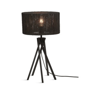 Lampa de masa eco din iuta Iguazu 4-legs bl/30x16, bl