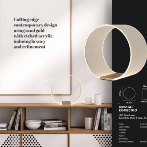 Lampa de masa LED deosebita design modern Belle 147957 universul-luminii.ro