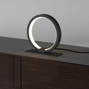 Lampa de masa LED design modern minimalist KITESURF medium neagra 132517 universul-luminii.ro