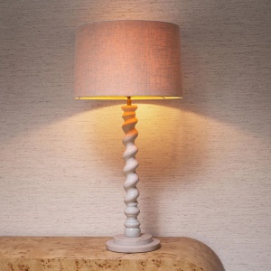 Lampa de masa LUX, Lemn, Tesatura, Alb, Massimo, 119673 HZ 169777 universul-luminii.ro
