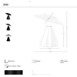 Lampa de masa moderna design LUX - Img 8