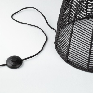 Lampa de podea design natural BREENA negru - Img 6