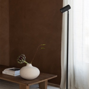 Lampa de podea Eco din Bambus Java GU10, negru 243787 universul-luminii.ro