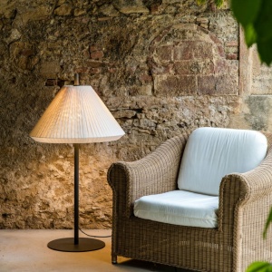Lampa de podea iluminat exterior decorativ SAIGON 120/T70 gri/crem 127427 universul-luminii.ro