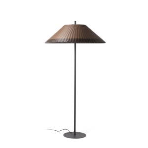 Lampa de podea iluminat exterior decorativ SAIGON 200/W100 gri/maro