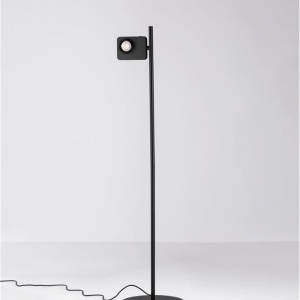 Lampa de podea LED cu spot directionabil stil minimalist KEDROS negru 232667 universul-luminii.ro