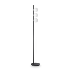 Lampa de podea moderna BINOMIO PT3 NERO