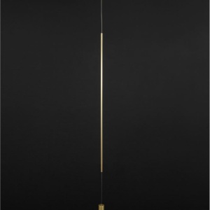 Lampa LED podea/tavan design modern deosebit ELETTRA auriu - Img 6