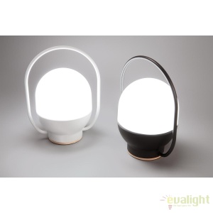 Lampa LED portabila design funny TAKE AWAY Black 01016 47027 universul-luminii.ro