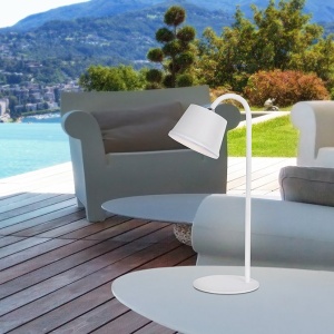 Lampa LED portabila exterior/interior IP54 Cuco alba 153407 universul-luminii.ro
