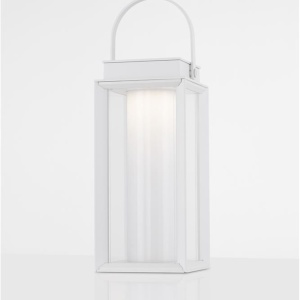 Lampa LED solara portabila iluminat exterior decorativ VERHAAL alba 139127 universul-luminii.ro