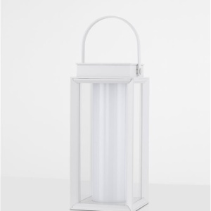 Lampa LED solara portabila iluminat exterior decorativ VERHAAL alba 222757 universul-luminii.ro