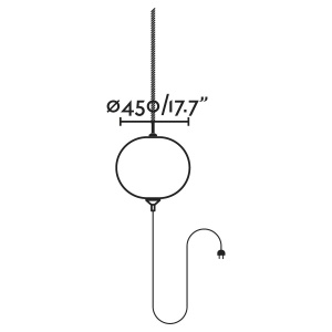 Lampa/Pendul portabil iluminat exterior decorativ SAIGON hole cap R45 gri/alb 217697 universul-luminii.ro