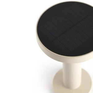 Lampa portabila exterior solara IP44 CAIRO sand - Img 5