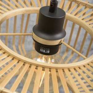 Lampadar cu brat articulat eco din bambus Bromo L natur, 60x18cm 90207 universul-luminii.ro