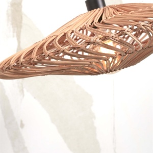 Lampadar eco din bambus cu ratan Zanzibar S nat/40cm, nat 213867 universul-luminii.ro
