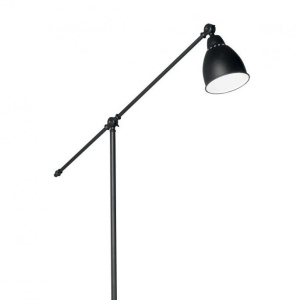 Lampadar, lampa de podea cu brat reglabil, finisaj negru, NEWTON PT1 003528