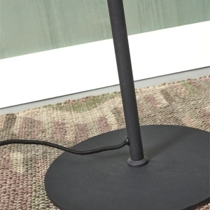 Lampadar, Lampa de podea cu doua spoturi directionabile Salamanca negru 100157 universul-luminii.ro