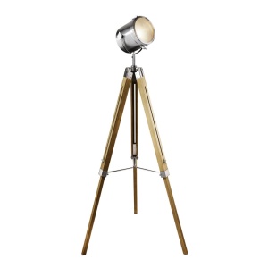 Lampadar/Lampa de podea cu trepied stil retro Belle