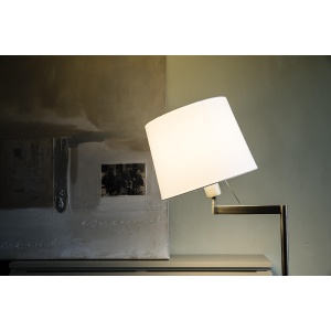 Lampadar / Lampa de podea design elegant ARTIS bronz/alb 92107 universul-luminii.ro