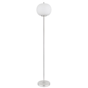 Lampadar, lampa de podea design modern Blacky I nichel 135367 universul-luminii.ro