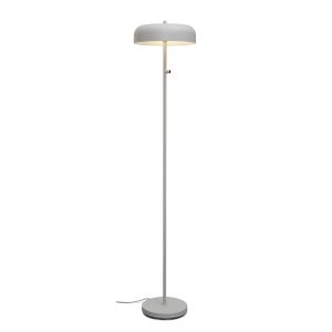 Lampadar/Lampa de podea din metal Porto gri
