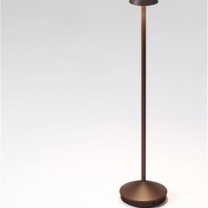Lampadar/Lampa de podea LED de exterior IP65 ARION maro rustic 238457 universul-luminii.ro