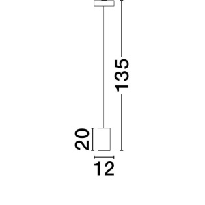 Lampadar/Lampa de podea LED stil minimalist THEA negru 238227 universul-luminii.ro