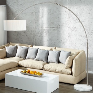 LAMPADAR / Lampa de podea pivotant Extenso alb A-20140 VC