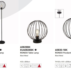 Lampadar, Lampa de podea Rondo 137487 universul-luminii.ro