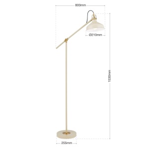 Lampadar/Lampa din metal reglabila stil vintage SCHILLER kaki/patina 235557 universul-luminii.ro