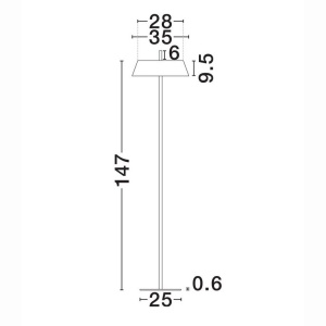 Lampadar, Lampa podea LED VELIO negru - Img 2