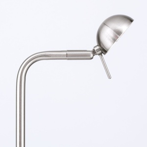 Lampadar LED cu spot ajustabil STUDENT crom satin - Img 6