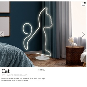 Lampadar LED design modern Cat - Img 4
