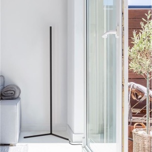 Lampadar LED design modern liniar V-LINE negru - Img 2