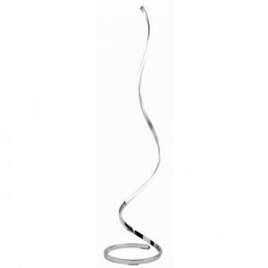 Lampadar LED design modern minimalist NUR argintiu crom - Img 1