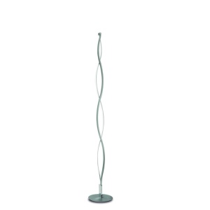 Lampadar LED design modern Sahara 20W argintiu crom - Img 1