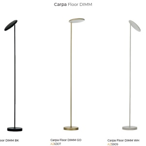 Lampadar LED reglabil stil minimalist CARPA BK 144497 universul-luminii.ro