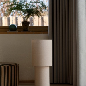 Lampadar textil design modern Izara 60cm bej - Img 3