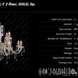 Lustra 12 brate cristal Bohemia L11 009/12/3-K 173667 universul-luminii.ro