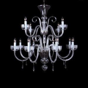 Lustra 12 brate cristal Bohemia, L11 901/12/3-H, F 2 floor