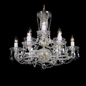 Lustra 9 brate cristal Bohemia L11 081/09/1-A - Img 1