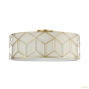 Lustra aplicata clasica diam.57cm Messina MYH223-PL-05-G 55927 universul-luminii.ro