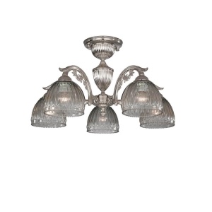 Lustra aplicata cu 5 brate realizata manual design italian 9800 202857 universul-luminii.ro