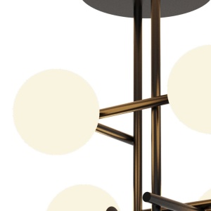 Lustra aplicata design Art Deco cu 4 surse de lumina CELLAR 130647 universul-luminii.ro