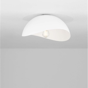 Lustra aplicata design decorativ OPSI alb D-30cm - Img 4