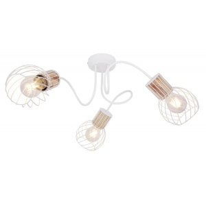 Lustra aplicata design modern LUISE alb 54012-3 GL - Img 1