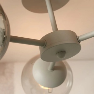 Lustra aplicata design modern minimalist Aspen 3L gradient/grey 141517 universul-luminii.ro